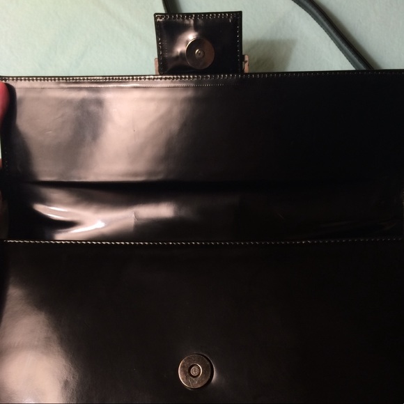 Stuart Weitzman Patent Leather Shoulder Bag - Picture 5 of 8